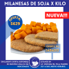 * Milanesa de Soja x kilo (Sábado)