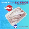 FILET DE MERLUZA 3X2