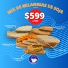 MIX DE MILANESAS DE SOJA X KILO (Sabado)