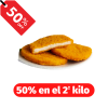 Medallones de Pollo pre-cocido (50% en el 2º Kilo) OFERTA x 2 KILOS