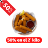 Bastones de Muzarella pre-cocido (50% en el 2º Kilo) OFERTA x 2 KILOS