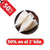 Tubo de Calamar (50% en el 2º Kilo) OFERTA x 2 KILOS