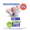 FILET DE BROTOLA 2° KILO AL 50% DE DESCUENTO