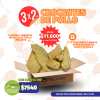 3x2 KG CROCANTES DE POLLO