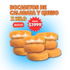 OFERTA: BOCADITOS DE CALABAZA Y QUESO X KILO