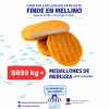 MEDALLONES DE MERLUZA X KILO (Oferta finde)