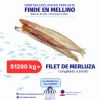 FILET DE MERLUZA CONGELADA A BORDO X KILO (Oferta finde)