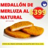 Medallón de Merluza al Natural x kilo (sábado)