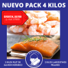 PACK 4 KILOS (SALMON + LANGO)