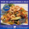 * Wok de Langostino x kilo (Sábado)