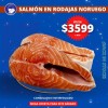 * Salmón en Rodajas Noruego, Congelado e interfoliado x kilo (sabado)