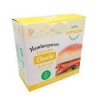 HAMBURGUESA VEGGIE HARINA DE MAIZ CHOCLO Y CURCUMA (NUTRILEZA) X 4 UNIDADES